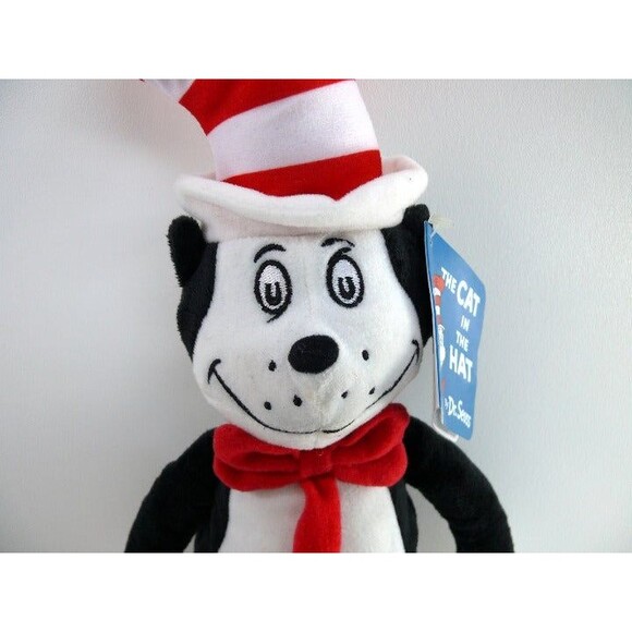 NWT Dr Seuss Cat in the Hat Plush stuffed animal figure by Kohls Cares - Picture 2 of 5